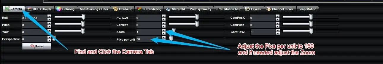 Adjust Zoom