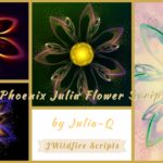 Phoenix Julia Flower Script Display Image