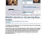 dancing flame jwildfire tutorial pdf image