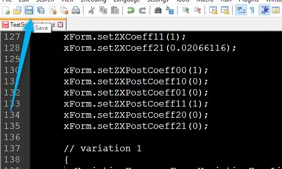 script tutorial pt2-6 saving script