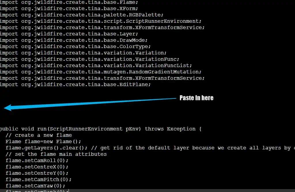script tutorial pt 3 - shot 1 - where to paste