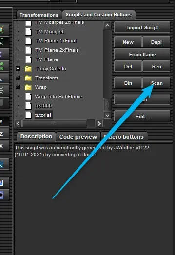 script tutorial pt 3 - shot 7- re-scan scripts