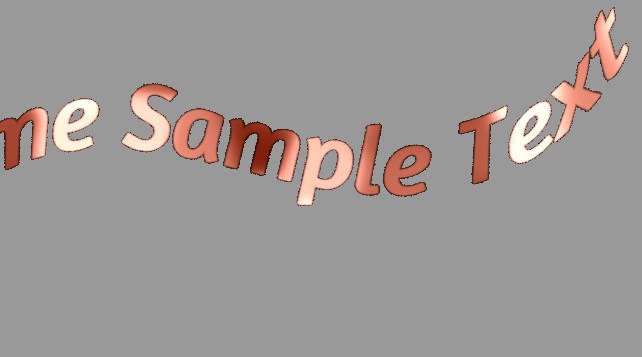 text tutorial 17 Fancy Effects Different dc sample output