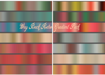 Holiday and Retro Gradient Packs